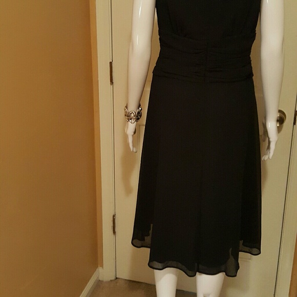 David's Bridal Collection size 10 black dress EUC - Picture 5 of 8